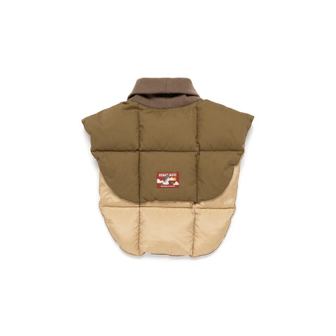 Human Made - "Down Neck Warmer" Olive Drab