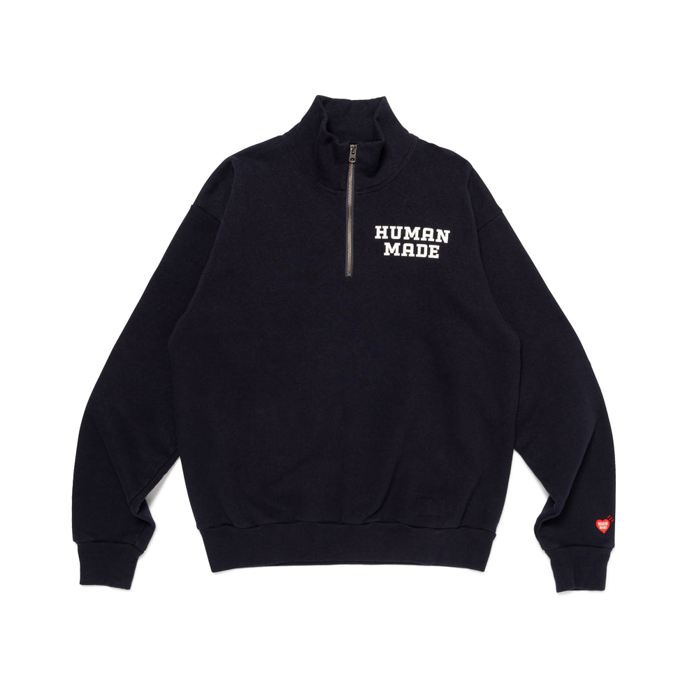 HUMAN MADE ネイビー ハーフジップ Human Made - Navy Half-Zip Sweatshirt – Better™ Gift Shop