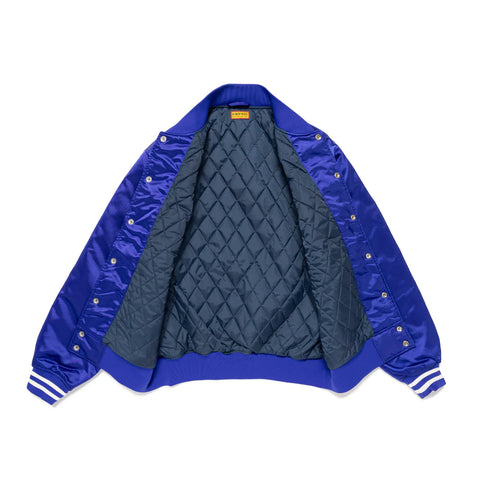 Human Made - "Nylon Stadium Jacket" Blue