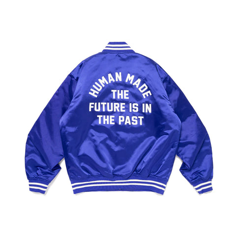 Human Made - "Nylon Stadium Jacket" Blue