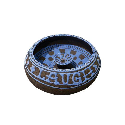 Mellow NYC/Earl Sweatshirt - "Live Laugh Love" Brown Checkers Incense Bowl