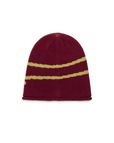 Poche Studio - LTTT - Knit "Swirl" Maroon / Gold