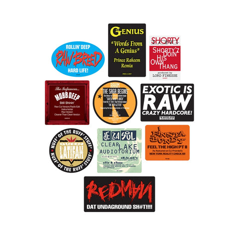 Don't Believe the Hype - "1990's No.4" Sticker Pack