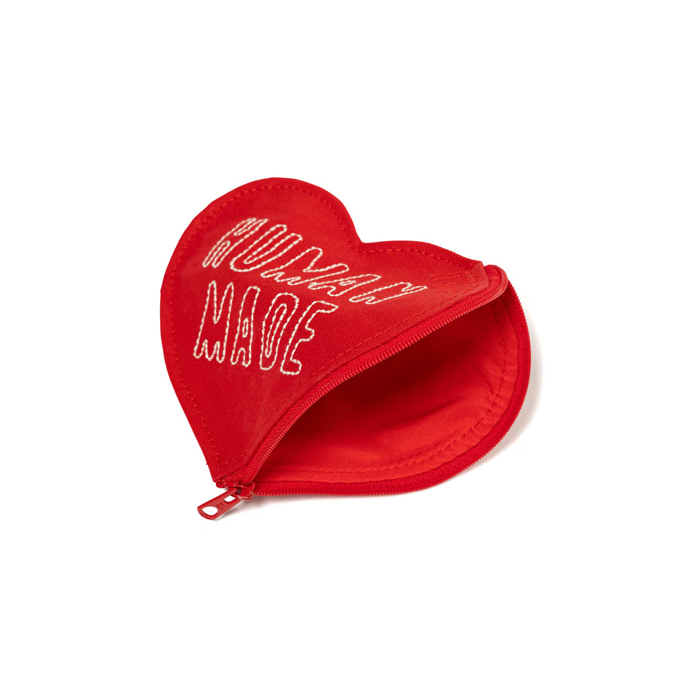 Human Made "Heart" Red Bank Pouch Better™ Gift Shop