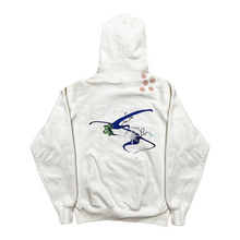AOI Industry - "TR-38" White Hoodie