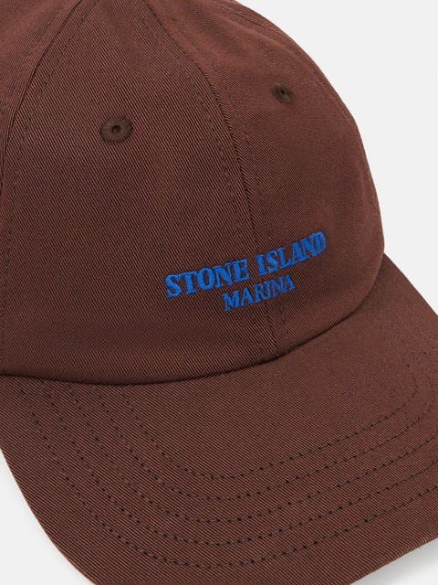 Stone Island Marina - Stretch Garbadine "Tobacco" Cap
