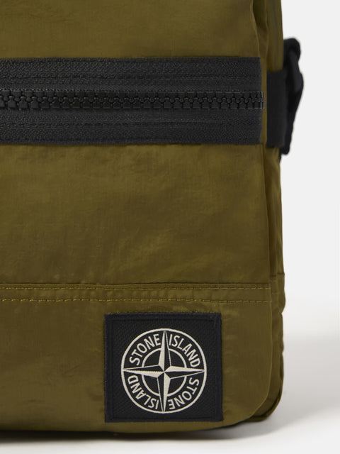Stone Island - Cactus COATED NYLON METAL IN ECONYL® Crossbody bag