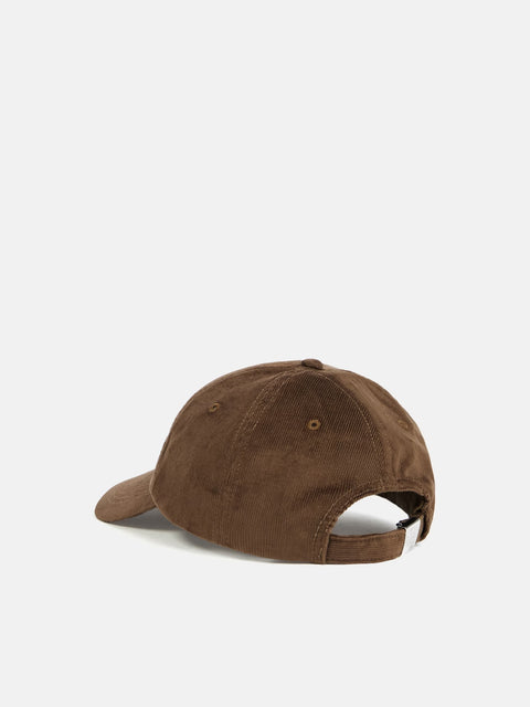 Stone Island  - UMBER COTTON MICRO-CORDUROY Baseball cap