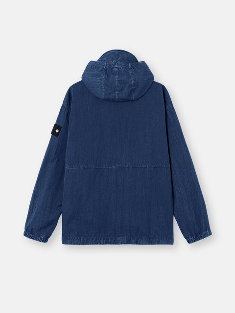 Stone Island - INDIGO Hooded Anorak Jacket