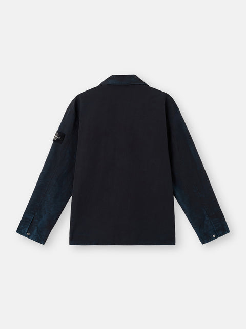 Stone Island  -  NASLAN-TC CORROSION TREATMENT "Black" Shirt