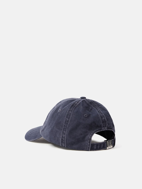 Stone Island  - BLUE GREY BRUSHED COTTON GABARDINE Baseball cap