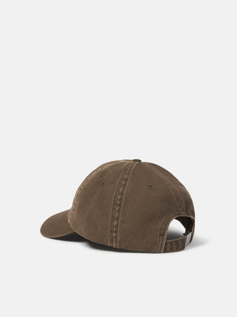 Stone Island  - Umber BRUSHED COTTON GABARDINE Baseball cap