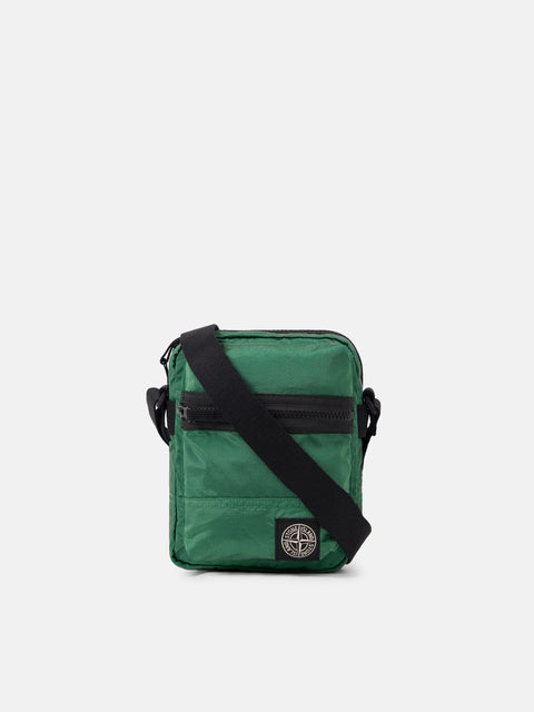 Stone Island - MALACHITE COATED NYLON METAL IN ECONYL® Pouch bag