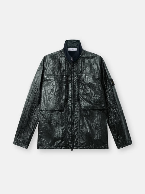 Stone Island - Dark Green NYLON LUCIDO Overshirt