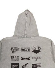 IRAK NY - "Logos" Limestone Mineral Wash Hoodie