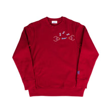 Re-Purpose Better™ Gift Shop  "Karli Crowshoe" Burgundy Crewneck