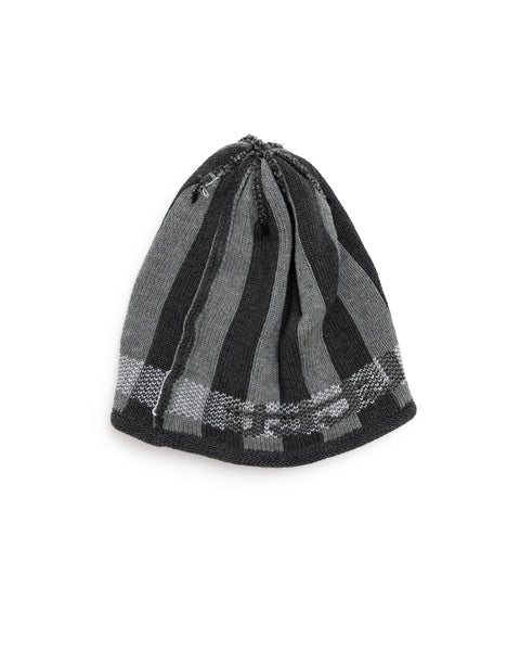 Poche Studio - LTTT - Knit "Stripe" Beanie Gray