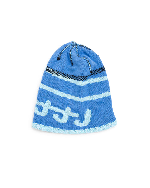 Poche Studio - LTTT - Knit "Swirl" Beanie Blue