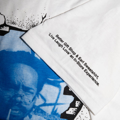 Better™Gift Shop/Earl Sweatshirt - "Live Laugh Love Experience" White S/S T-Shirt