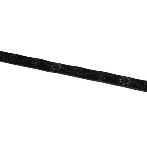 Better™ Gift Shop / Hollywood Trading Company / OrSlow - "Triple Black Stone" Leather Belt