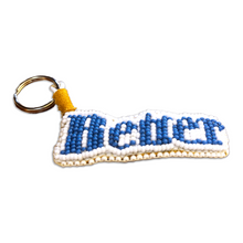 Better™ Gift Shop / Nepenthes NY - Beaded "Classic Logo" Two Smudge Keychain