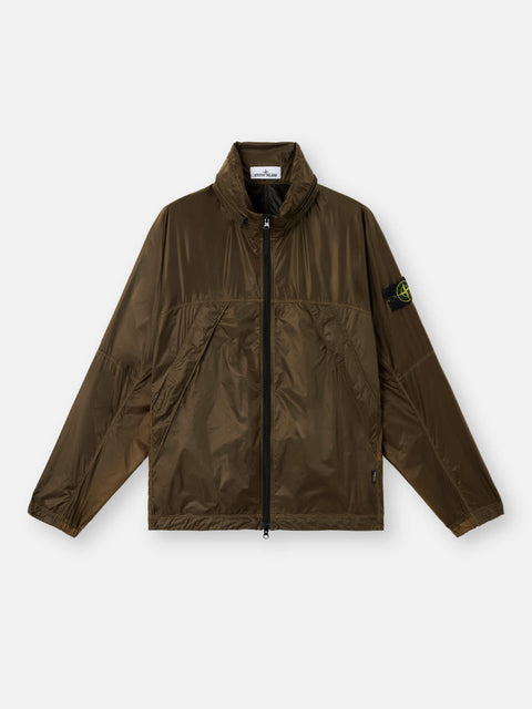 Stone Island  - "Ripstop Light HT" Military Green Jacket