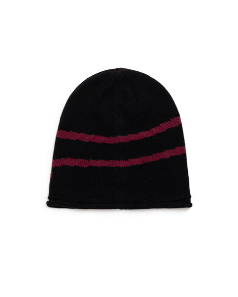 Poche Studio - LTTT - Knit "Swirl" Black / Red