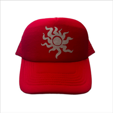 Rise "Reflective Logo" Red Mesh Hat