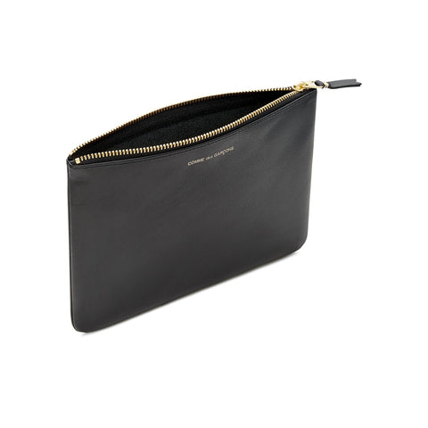 Comme des Garçons Wallets - "Classic Leather Zip Pouch" Black Wallet