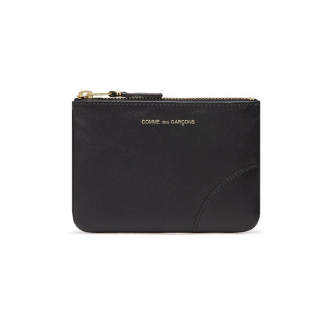 Comme des Garçons Wallets - "Classic Leather Zip Pouch" Black Wallet