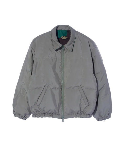 Nomarhythm Textile - Olive "Camo Flower" Reversible Down Puffer Jacket