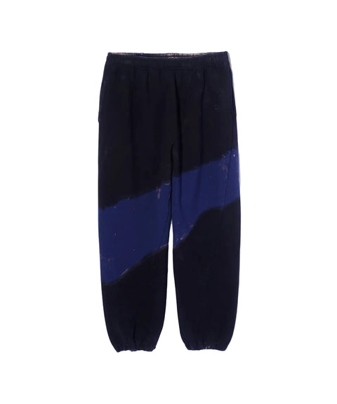 Nomarhythm Textile - Navy x Black "Hand Dye" Twist Pants