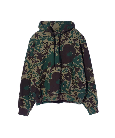 Nomarhythm Textile - Olive "Camo Flower" Hoody