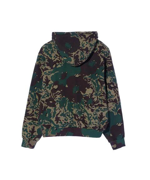 Nomarhythm Textile - Olive "Camo Flower" Hoody
