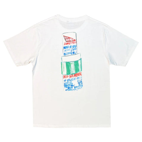 Den Souvenir - "YADOM" White S/S T-Shirt