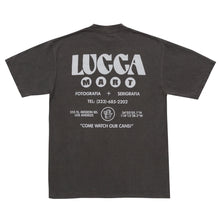 Lucca Mart - "Lucca Mart Shop" Washed Black T-Shirt