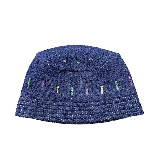 NOROLL - Knit Bucket Hat Blue