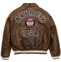 Avirex USA - "Icon" Brown Jacket