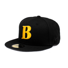 Better™Gift Shop - "B" 5950 Black/Yellow New Era Fitted