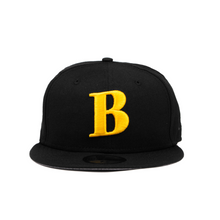 Better™Gift Shop - "B" 5950 Black/Yellow New Era Fitted