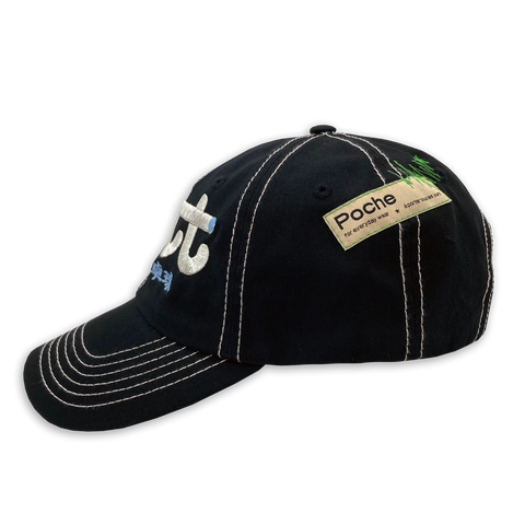 Poche Studio - "Black Metallic" LTTT Hat