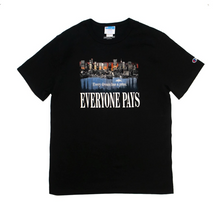 Everyone Pays - "Wall Street Tee" Black S/S T-Shirt