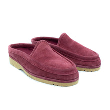 BLOHM Shade of Tokyo - "Boa Rat Mule" Burgundy Loafers