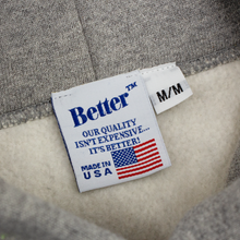 Better™ Gift Shop - "Heavy Duty" Grey Made in USA Fleece Hoodie