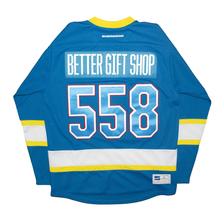 Better™ Gift Shop / Sherwood - "B Logo" Blue/White Away Hockey Jersey