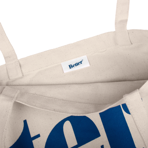 Better™ Gift Shop - "Better™ Split Logo" Canvas Tote Bag