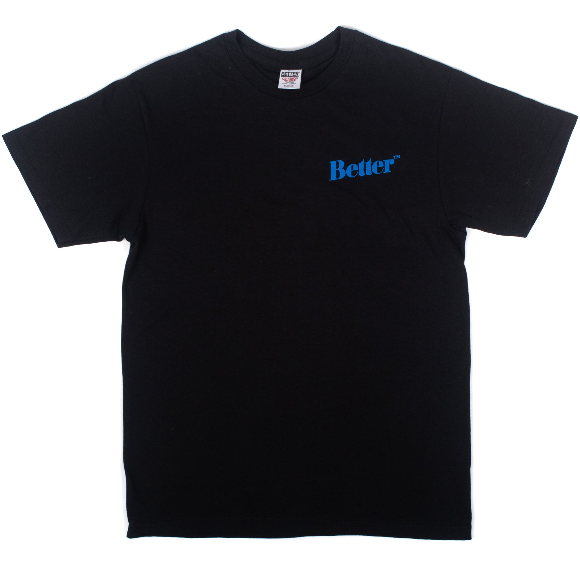Better™ Gift Shop - “Standard Logo” Black S/S T-Shirt