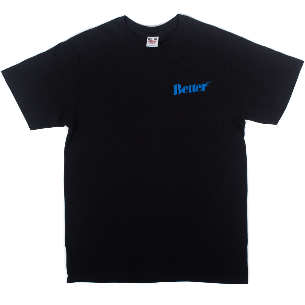 Better™ Gift Shop -  “Standard Logo” Black S/S T-Shirt